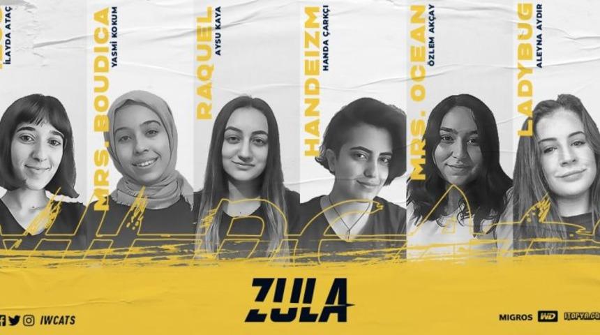 İlk kadın Zula takımı kuruldu