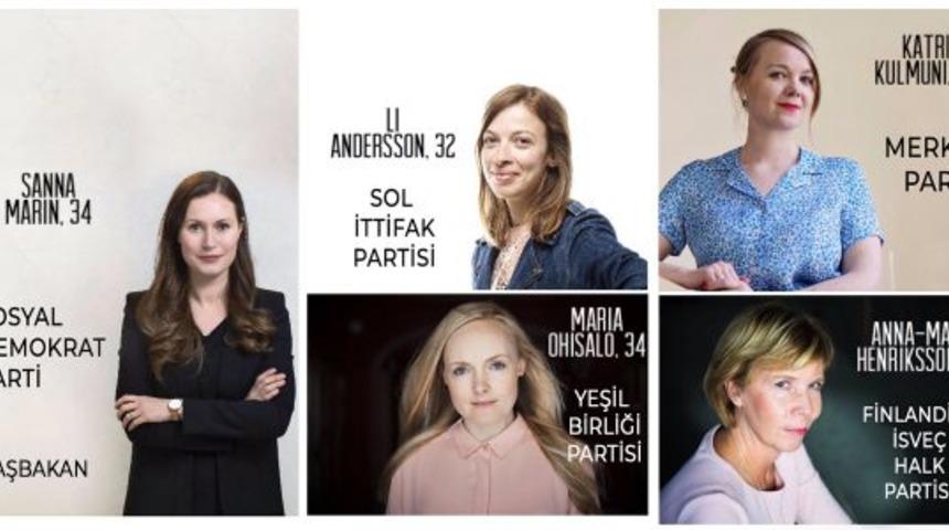 Bu &uuml;lkeye 4 kadın y&ouml;n veriyor!