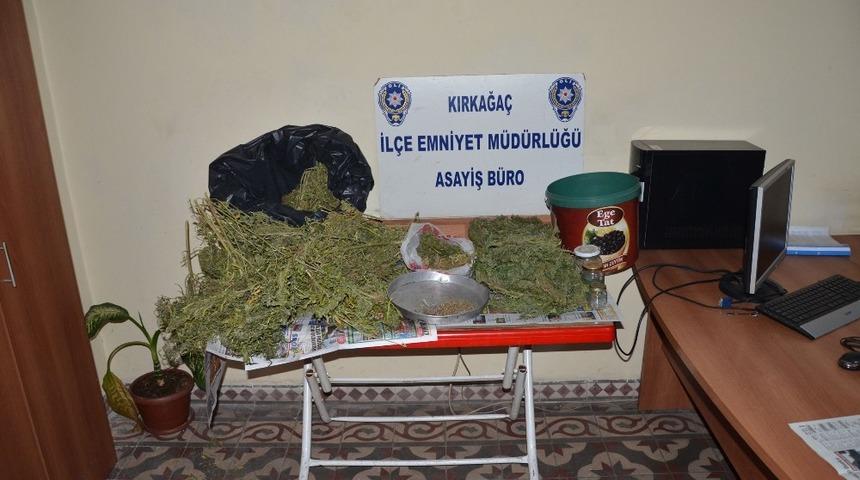 Manisa&rsquo;da uyuşturucu operasyonu