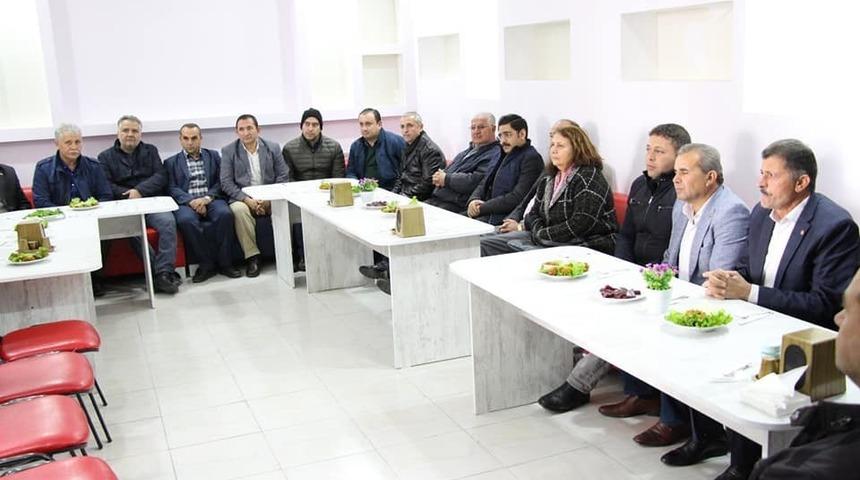 Şaphane&rsquo;de Muhtarlar Toplantısı