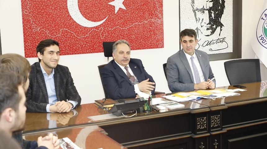 Başkan Yalçın’dan mühendis adaylarına destek