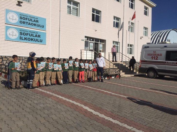 Öğrencilere 112 Acil Çağrı Merkezi tanıtıldı G3