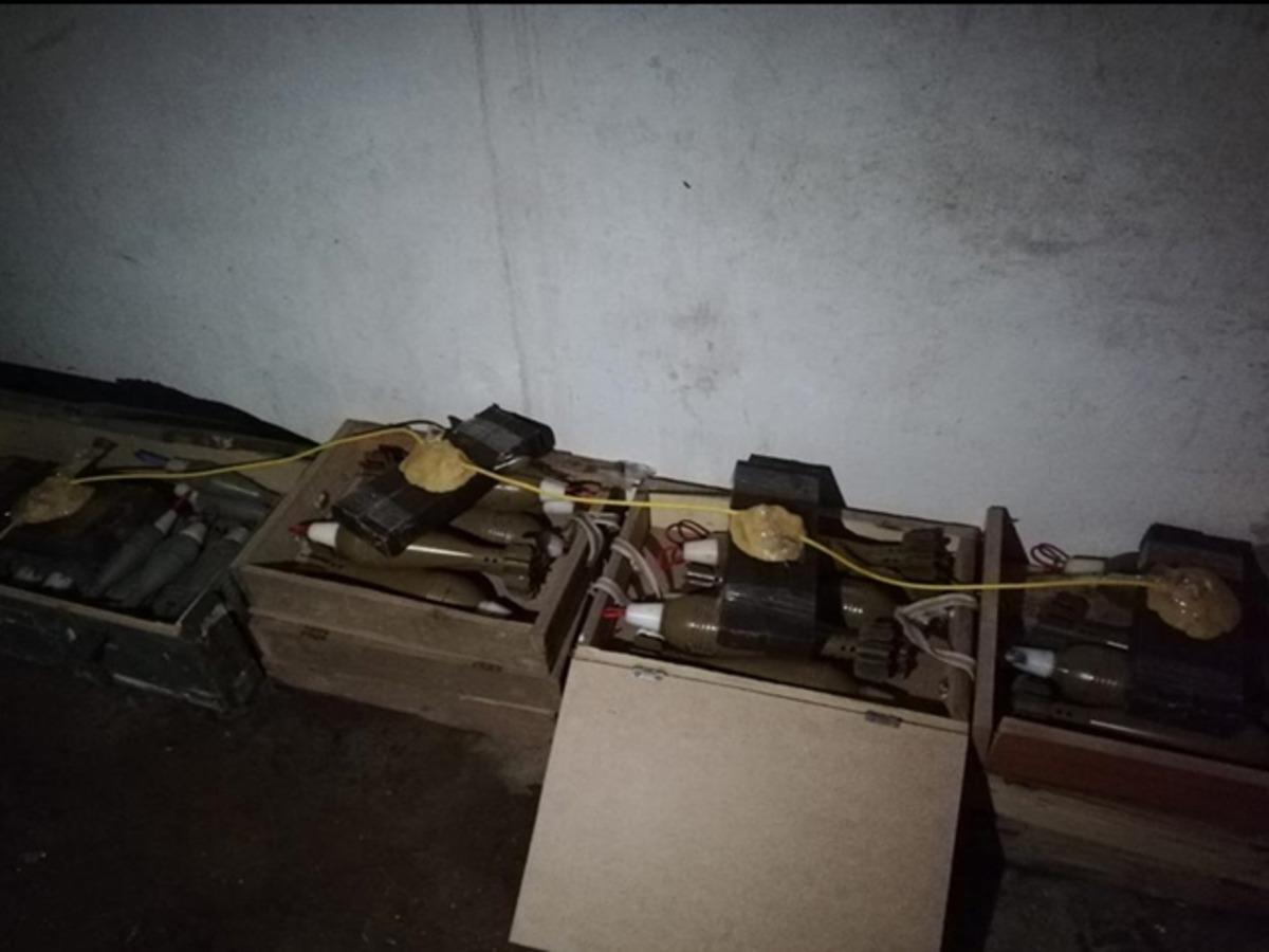 Resulayn'da ter&ouml;ristlerin havanlı tuzağı imha edildi