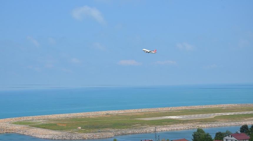 Ordu-Giresun Havalimanında 11 ayda 986 bin yolcuya hizmet