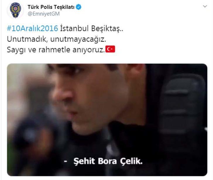 Beşiktaş saldırısında şehit olanlar anıldı G4