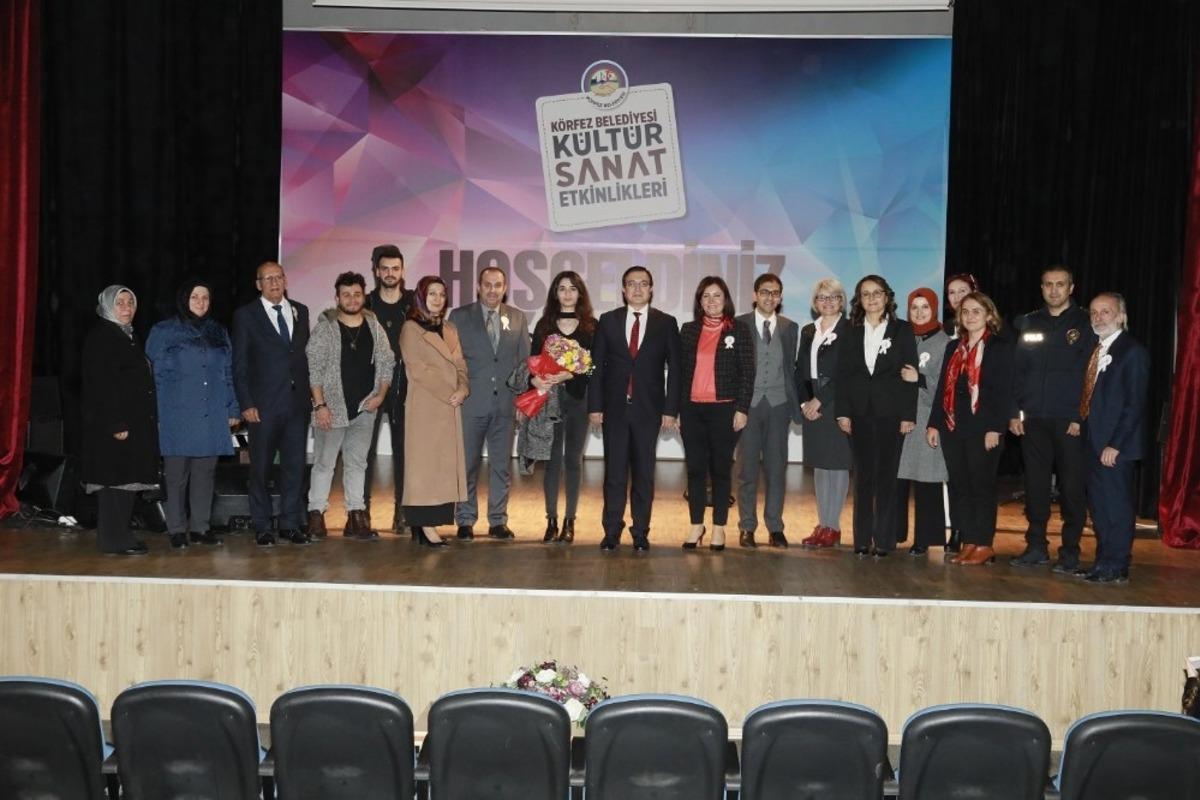 K&ouml;rfez&rsquo;de &lsquo;kadına şiddet&rsquo; farkındalığı panelde konuşuldu