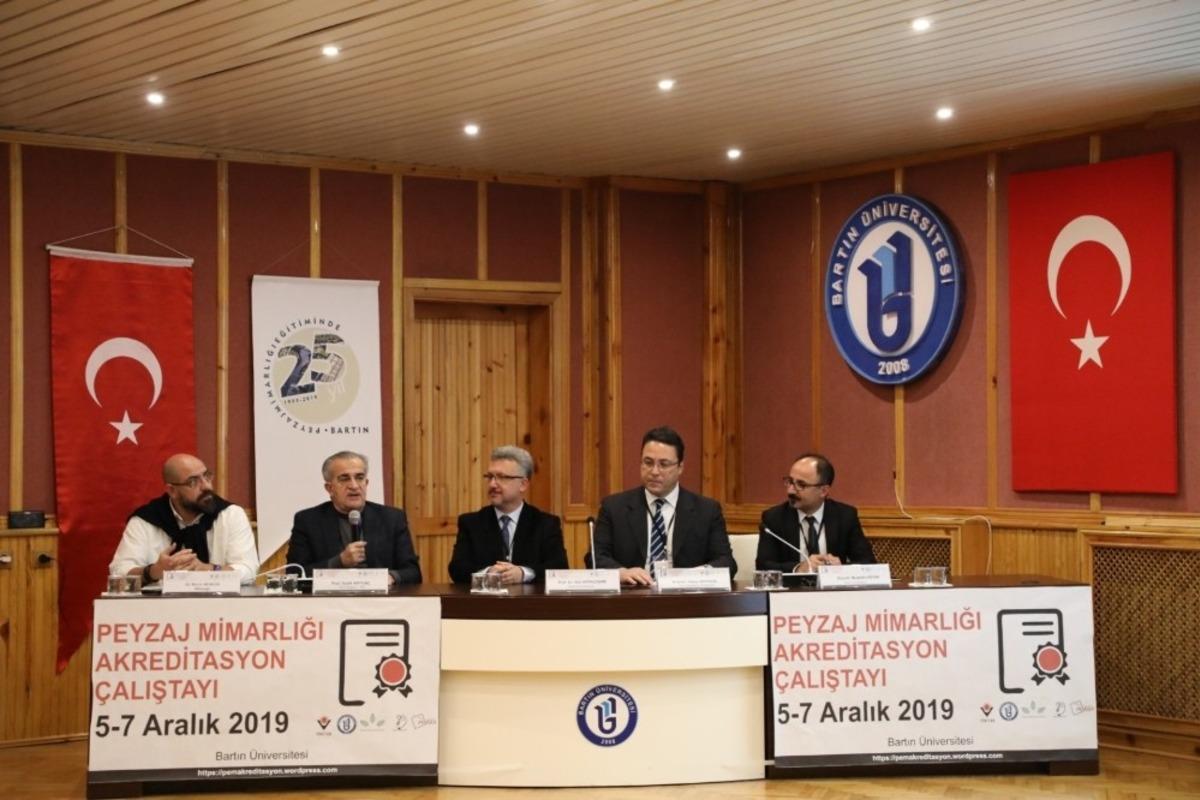 &lsquo;Peyzaj Mimarlığı Akreditasyon &Ccedil;alıştayı&rsquo; tamamlandı