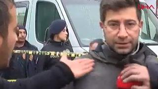 Konya'da DHA muhabirine saldırı! 