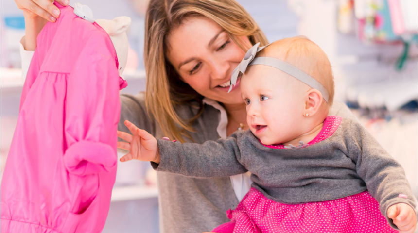 Bebek kıyafetlerindeki plastik baskıya dikkat