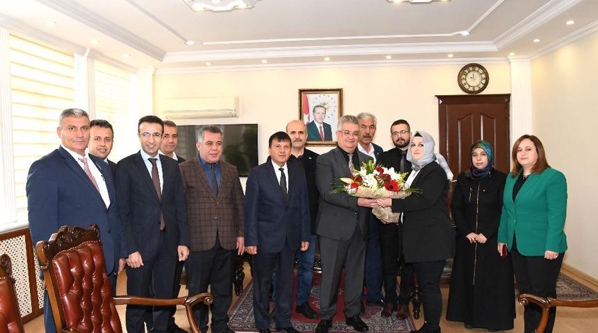 İl İnsan Hakları Kurulundan Vali Pekmez&rsquo;e ziyaret