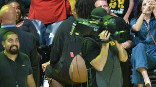 Lizzo Los Angeles Lakers maçında damga vurdu 