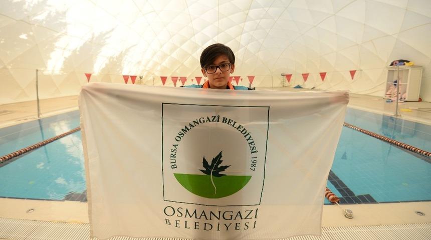 Osmangazili kula&ccedil;tan bronz madalya