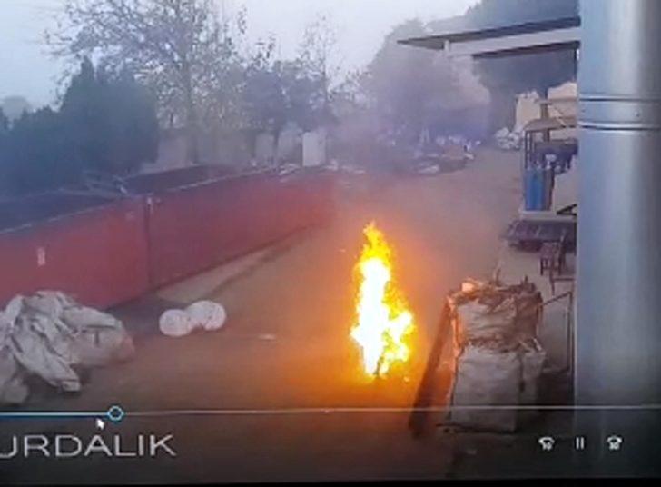 Soba yakmak isterken alev topuna döndü! G3