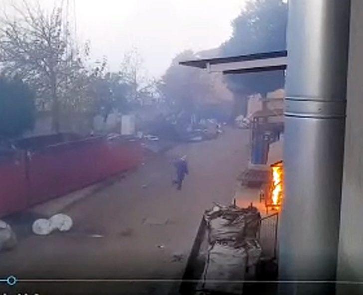 Soba yakmak isterken alev topuna döndü! G4