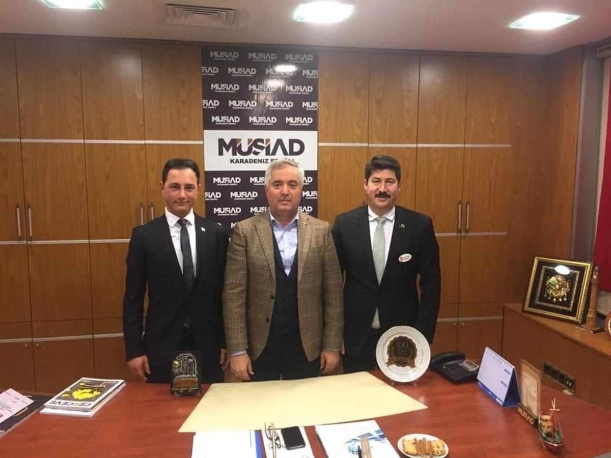 TEKDER, M&Uuml;SİAD Kdz. Ereğli y&ouml;netimi ile istişarede bulundu
