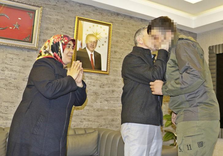 Ceylan ailesi PKK'dan kurtarılan oğullarına kavuştu G1
