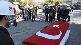 Kore gazisi Niyazi Yapıcı son yolculuğuna uğurlandı