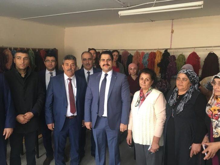 Halı ve kilim  dokuma  kursu açıldı G2