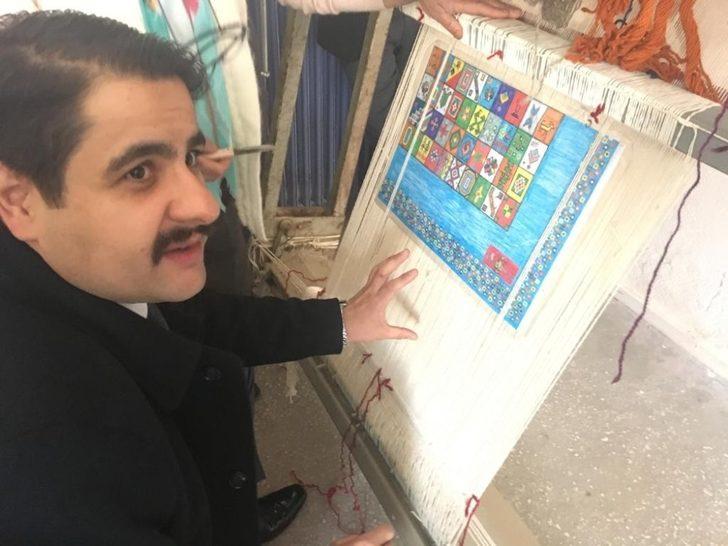 Halı ve kilim  dokuma  kursu açıldı G3