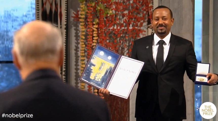 Etiyopya Başbakanı Nobel Barış Ödülü’nü aldı