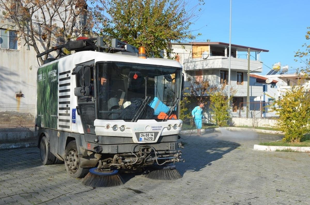 Davutlar ve G&uuml;zel&ccedil;amlı otob&uuml;s terminalleri pırıl pırıl