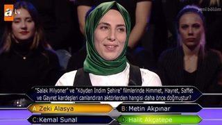 Kim Milyoner Olmak İster'e damga vuran Halit Akçatepe sorusu