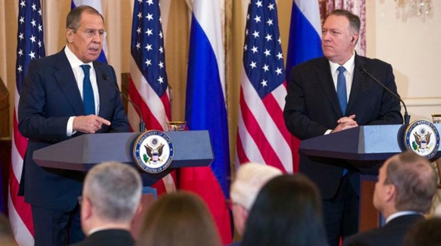 Pompeo'yla görüşen Lavrov o iddialara tepki gösterdi! 'Biz hazırdık ama Trump reddetti'