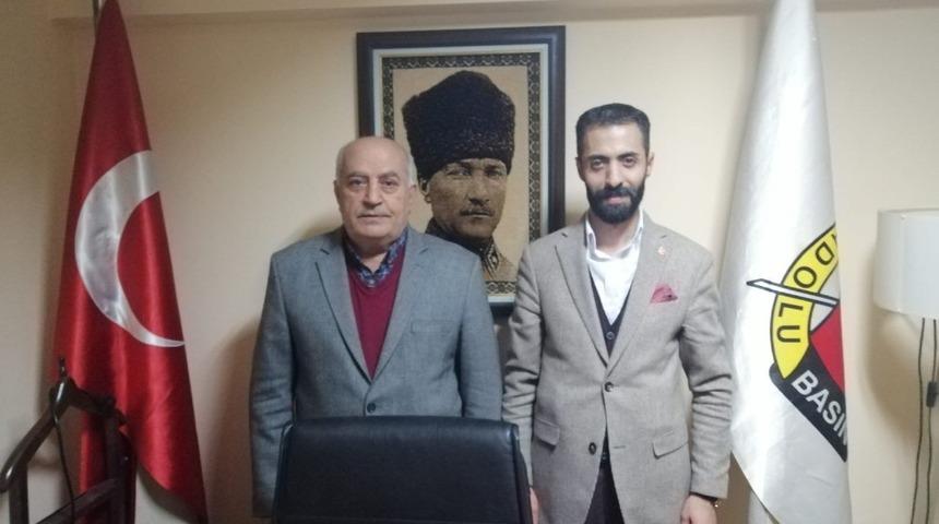 ABB Erzurum Şube Başkanı Mehmet Musa &Ccedil;akır, ABB Genel Merkezi&rsquo;ni ziyaret etti