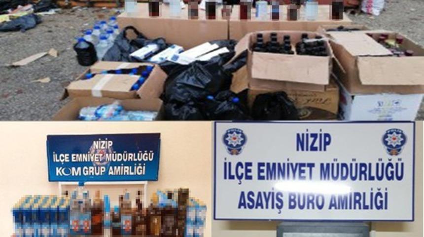 Gaziantep&rsquo;te yılbaşı &ouml;ncesinde eş zamanlı operasyonlar