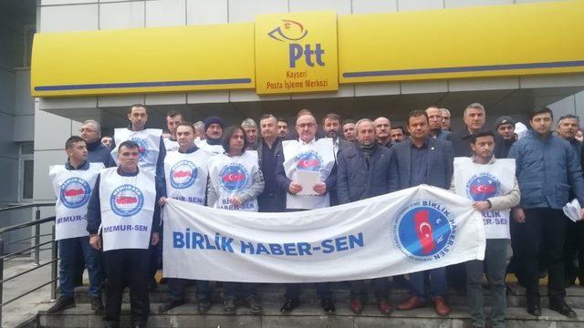 Birlik Haber Sen Kayseri Şube Başkanı Mehmet Taş: “PTT personelleri çözüm beklemekten bıktı”