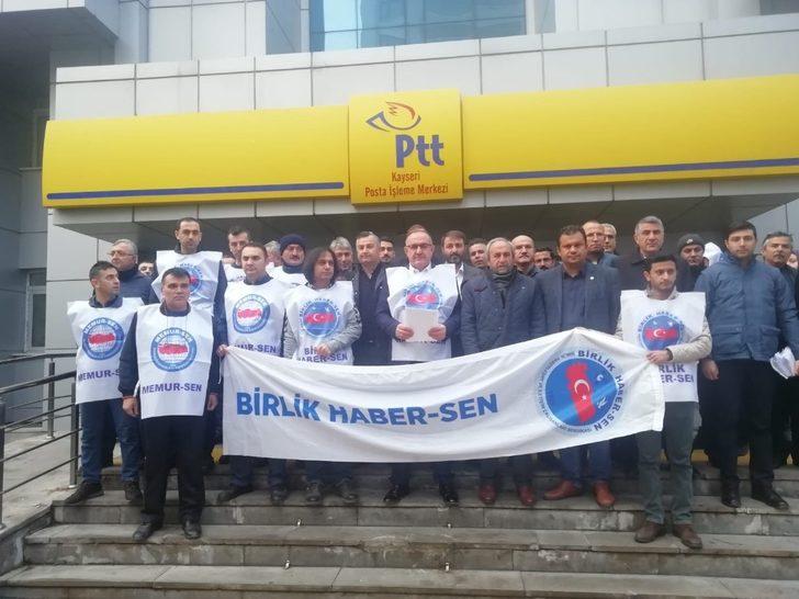 Birlik Haber Sen Kayseri Şube Başkanı Mehmet Taş: “PTT personelleri çözüm beklemekten bıktı”