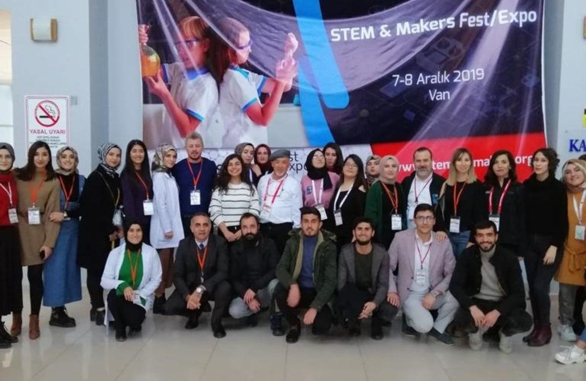 Van&rsquo;da bilim ve teknoloji meraklıları bir araya geldi