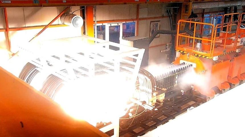 TUFAN Elektromanyetik Top Sisteminden namlu &ccedil;ıkış enerjisi rekoru