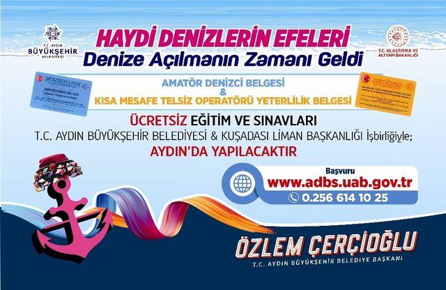 Başkan Çerçioğlu, “Amatör denizciliğe önem veriyoruz”