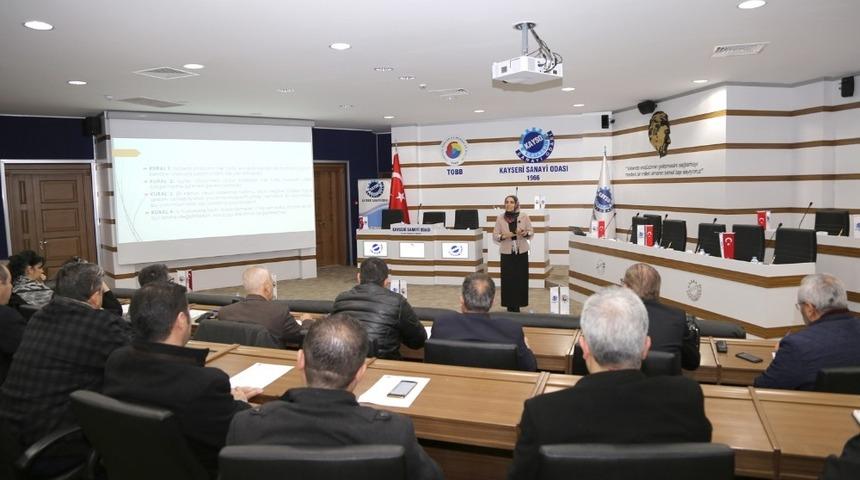 KAYSO Üyelerine İşçi İşveren Uyuşmazlıkları ve Hukuken Dikkat Edilmesi Gerekenler Anlatıldı