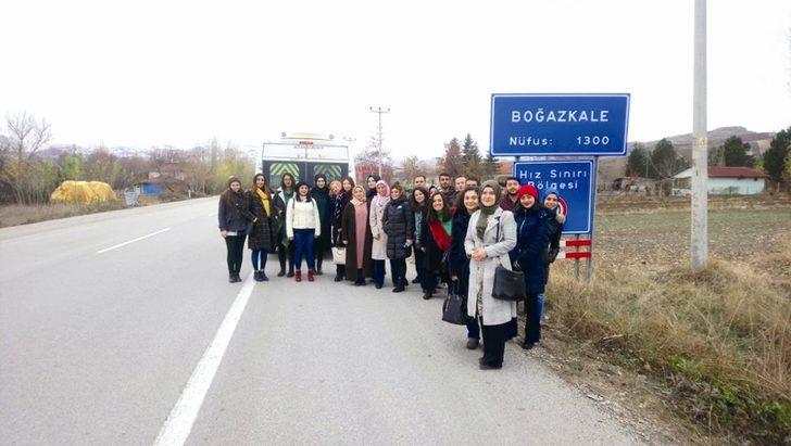 Sungurlu’da aday öğretmenler tarihi yerleri gezdi G1