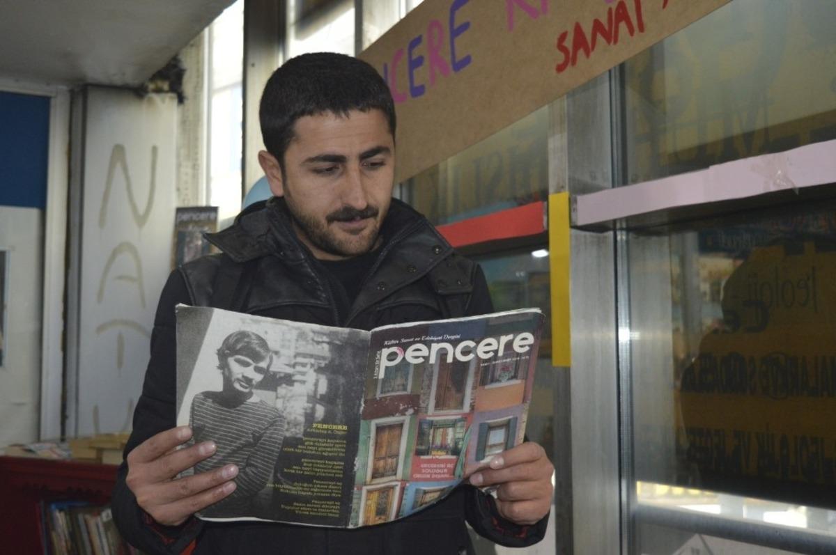 Pencere Kitap Evi ve Sanat At&ouml;lyesi a&ccedil;ıldı