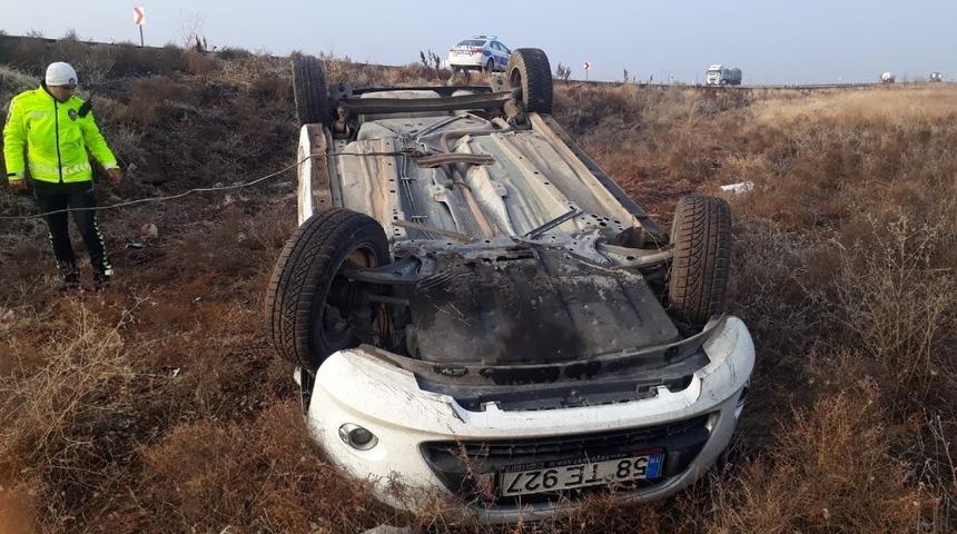 Yozgat’ta trafik kazası: 1 yaralı