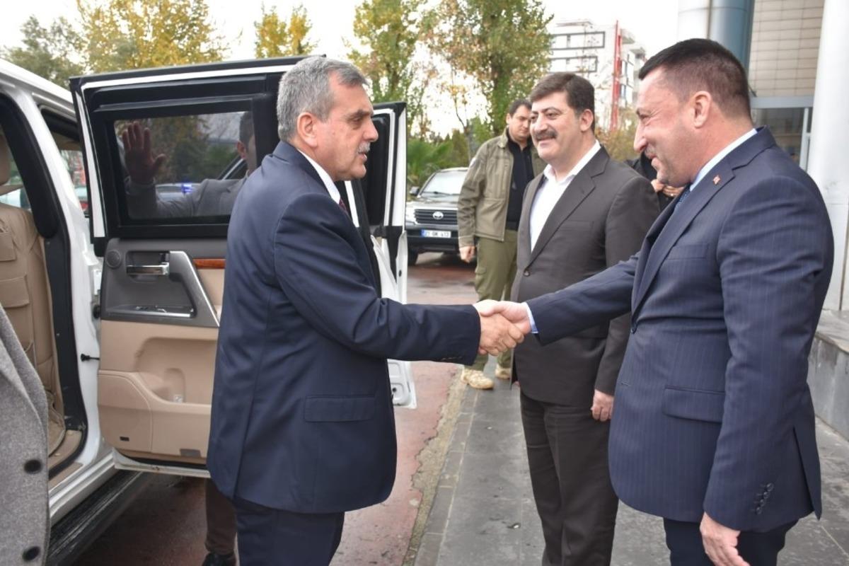 Şanlıurfa B&uuml;y&uuml;kşehir Belediye Başkanı Beyazg&uuml;l&rsquo;den Başkan Beyoğlu&rsquo;na Ziyaret
