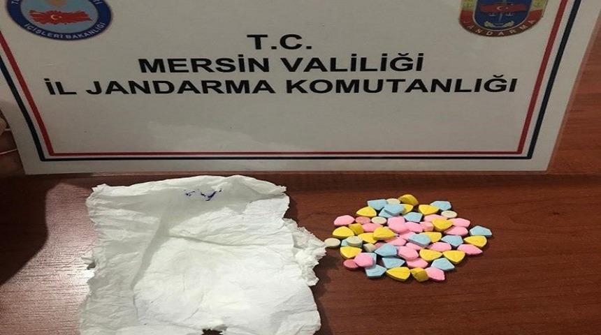 Mersin&rsquo;de uyuşturucu operasyonu
