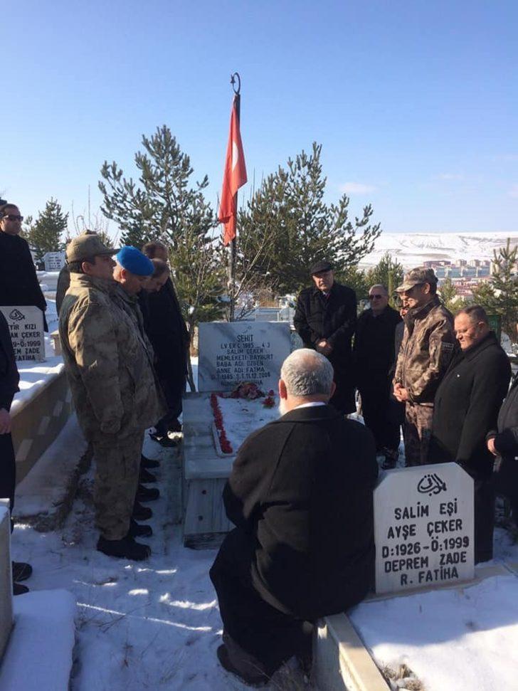 Şehit Er Salim Çeker, şehadetinin 13. seneyi devriyesinde yad edildi G4