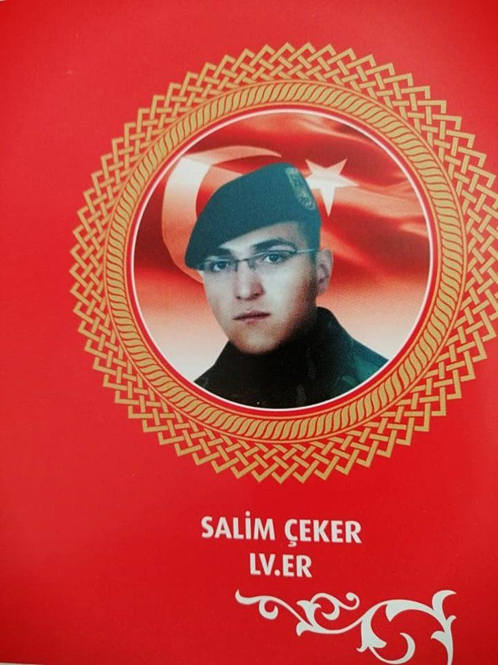 Şehit Er Salim Çeker, şehadetinin 13. seneyi devriyesinde yad edildi G5