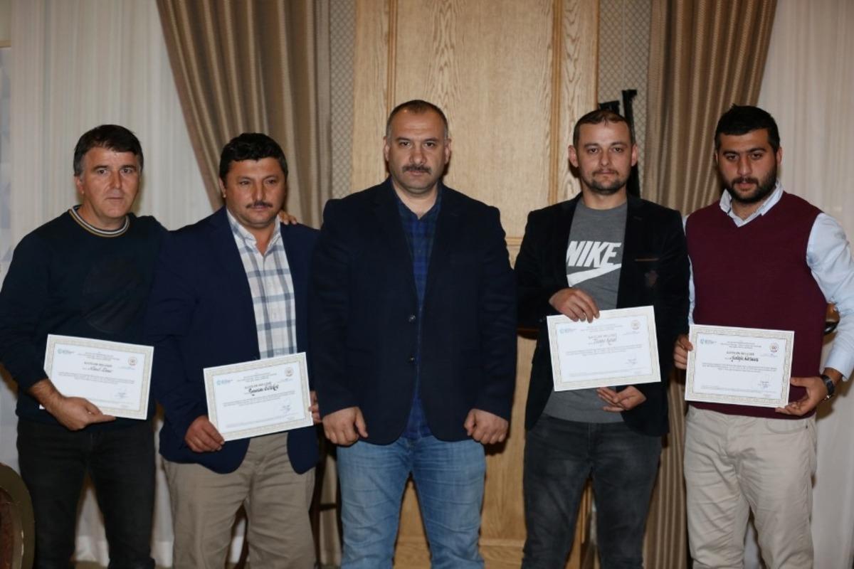 Kocaeli İtfayesi&rsquo;nden eğitim alan 20 itfaiyeci sertifikalarını aldı