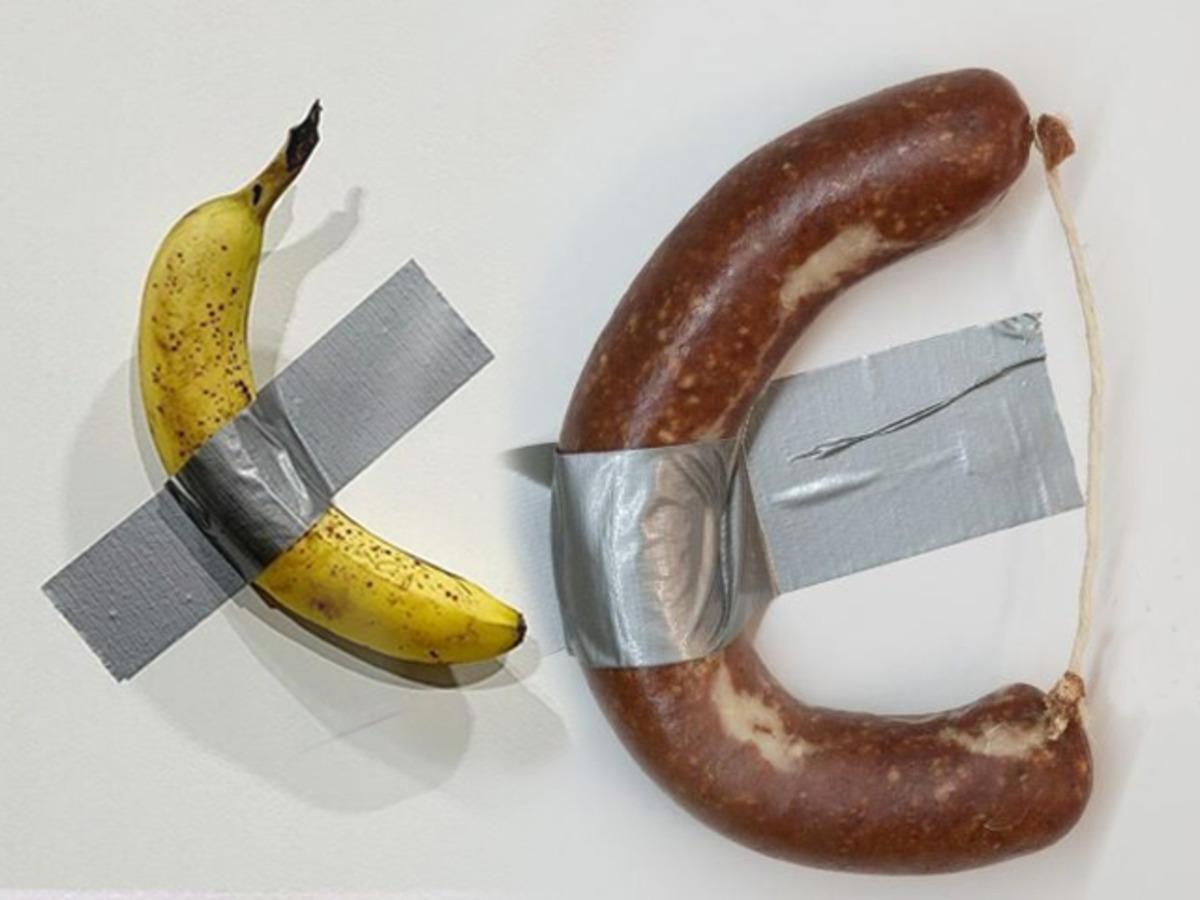 D&uuml;nyanın konuştuğu 'muza' T&uuml;rkiye'den sucuklu g&ouml;nderme