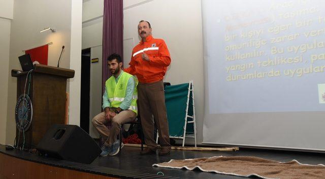 ESOGÜ personeline yönelik ‘Afet Bilinci Eğitimleri’ devam ediyor