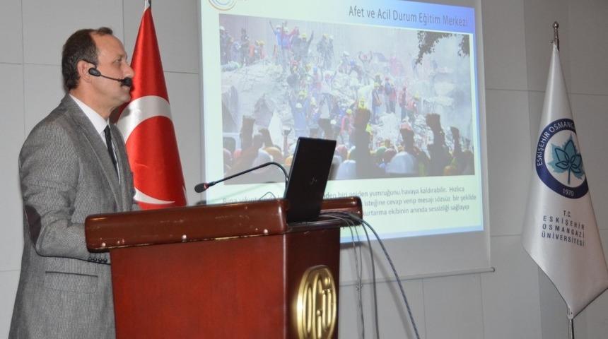 ESOG&Uuml; personeline y&ouml;nelik &lsquo;Afet Bilinci Eğitimleri&rsquo; devam ediyor