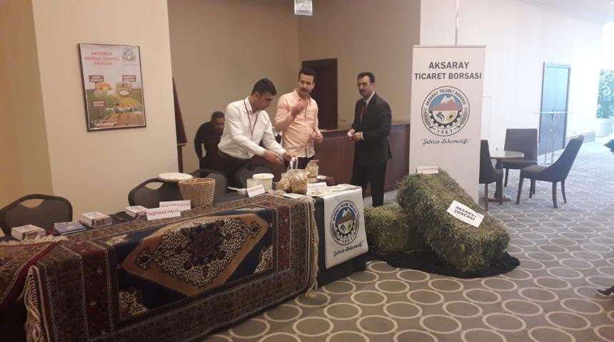 Aksaray&rsquo;ın coğrafi işaret tescilli &uuml;r&uuml;nleri Adana&rsquo;da g&ouml;r&uuml;c&uuml;ye &ccedil;ıktı