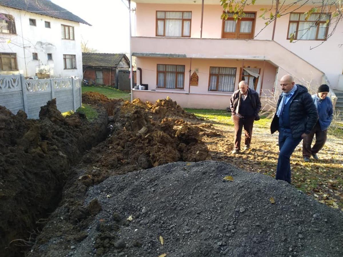 Boğazi&ccedil;i&rsquo;nde doğalgaz alt yapı &ccedil;alışmaları s&uuml;r&uuml;yor