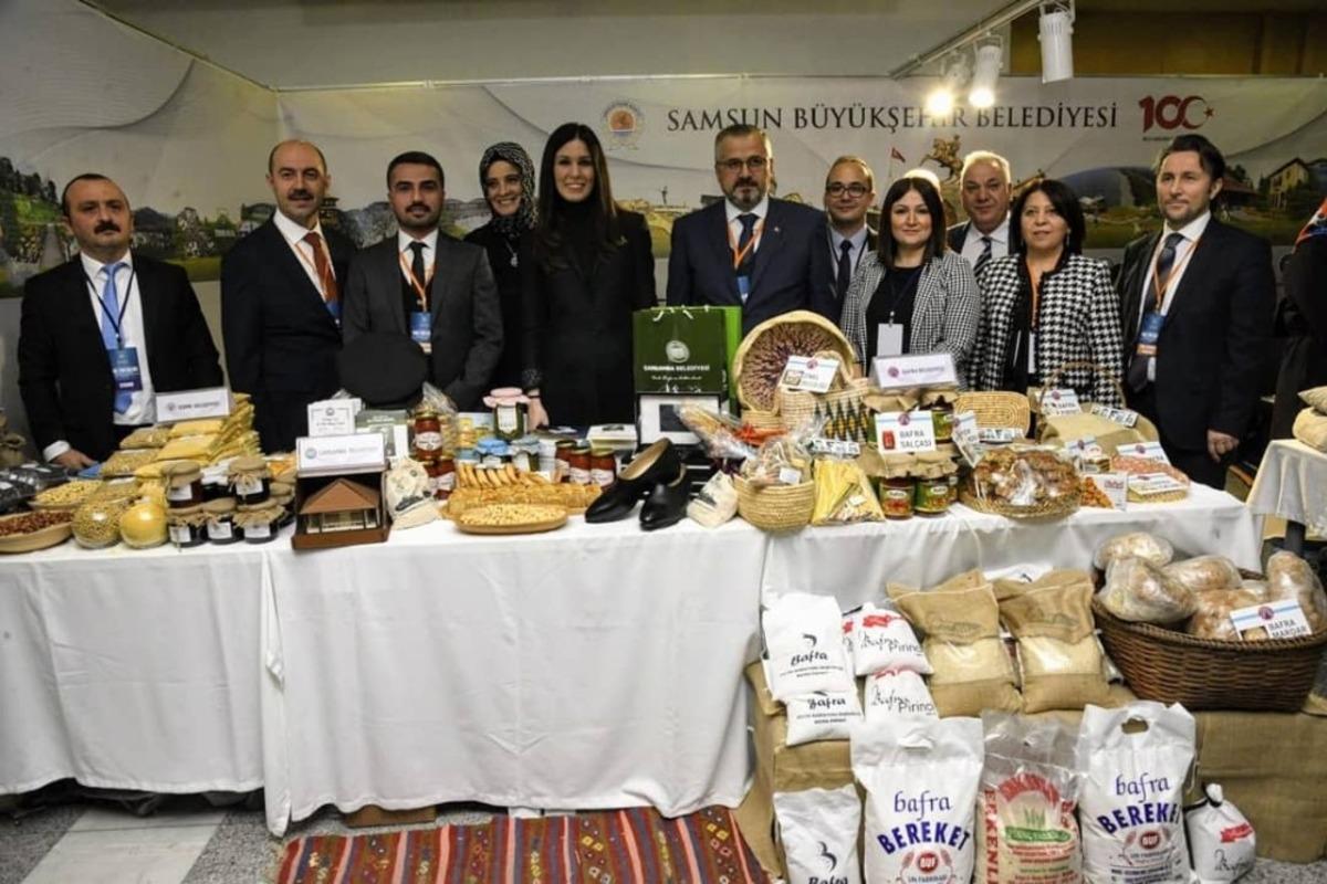 Bafra&rsquo;nın y&ouml;resel &uuml;r&uuml;nlerine yoğun ilgi
