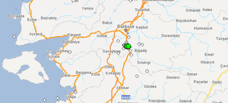 Son dakika: Balıkesir'de deprem! (AFAD-Kandilli son depremler)